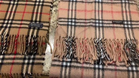 how to tell a fake burberry cashmere scarf|authentic burberry cashmere scarf.